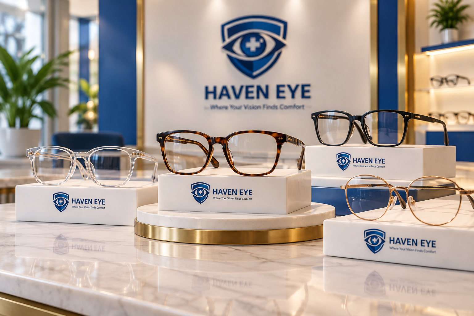 Haven Eye eyewear display